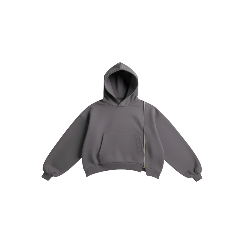 Asymmetrical hoodie