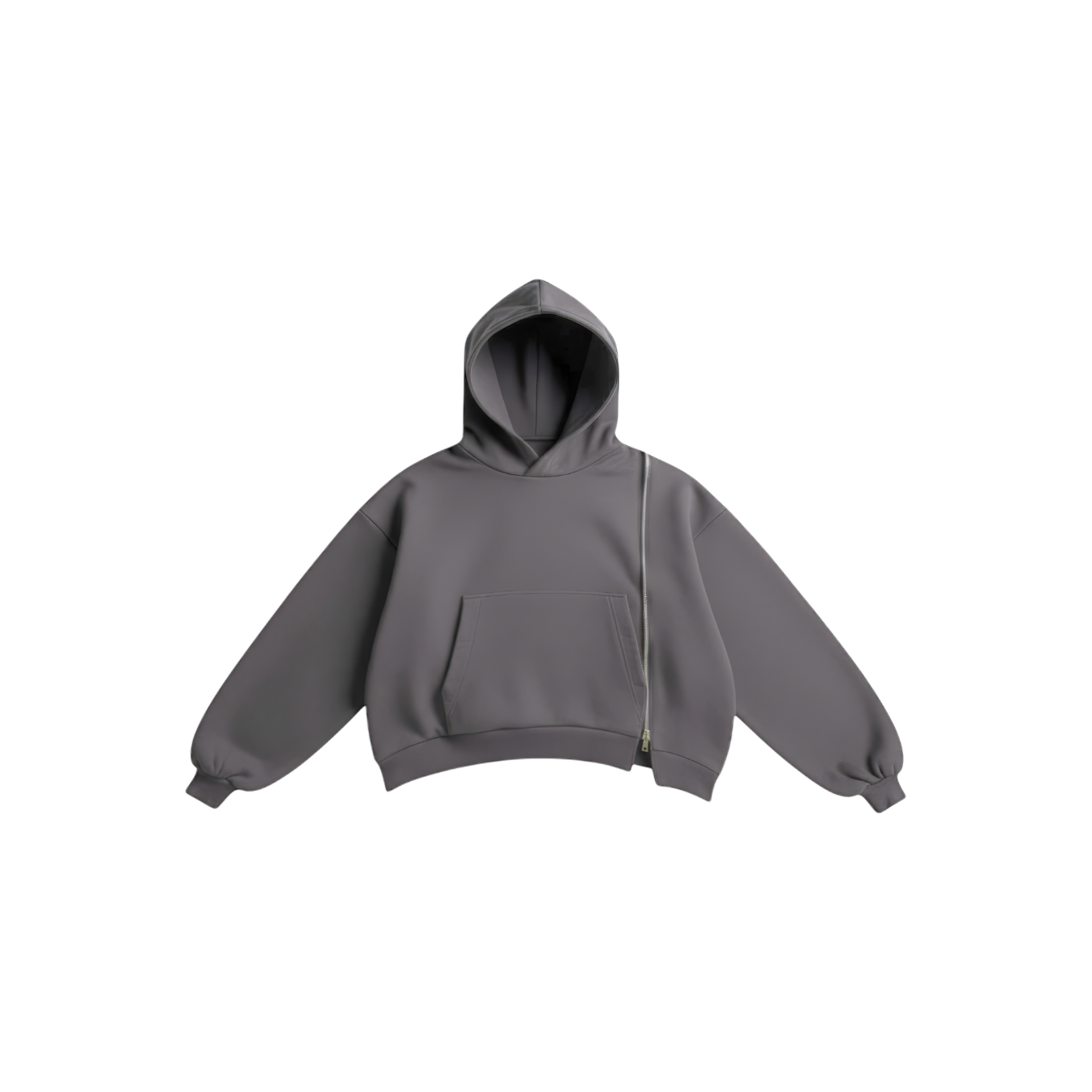 Asymmetrical hoodie