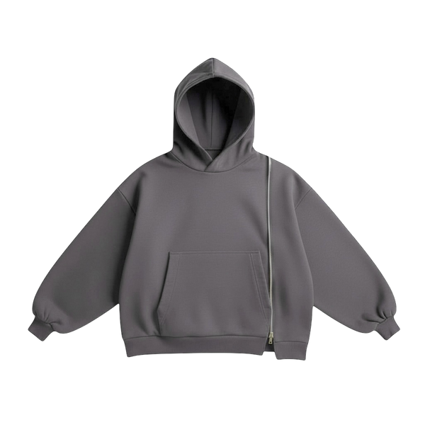 Asymmetrical hoodie